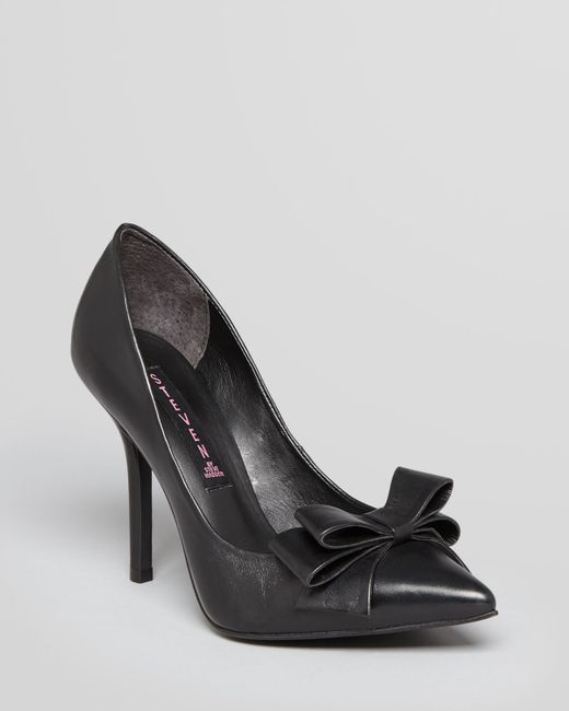 Pointed Toe Pumps Ravesh Bow High Heel 