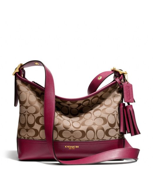 coach legacy signature duffle