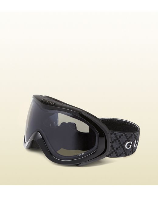 Gucci Unisex Black Ski Goggles for men
