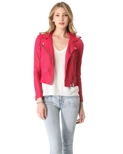 IRO Ashville Leather Biker Jacket in 