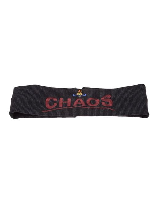 Vivienne Westwood Black Chaos Headband
