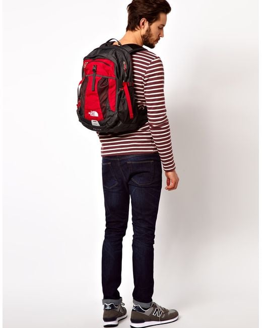The North Face Recon Backpack in Red for Men Lyst
