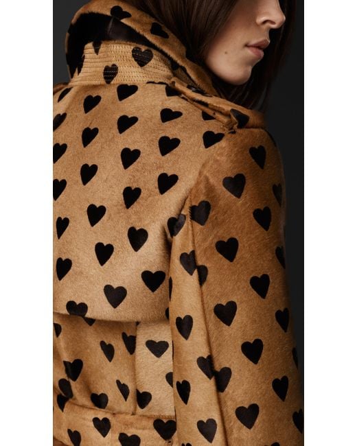 burberry heart trench