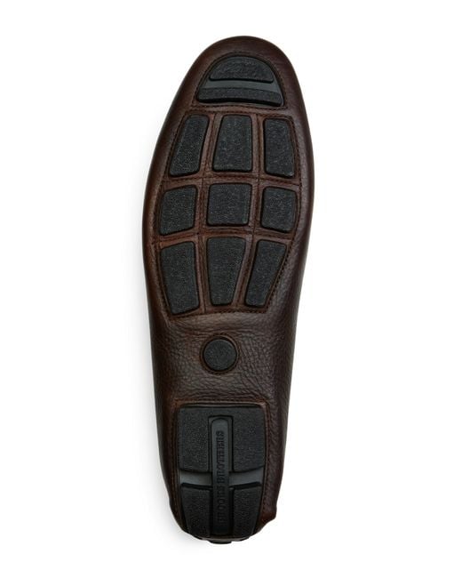 leather driving moc
