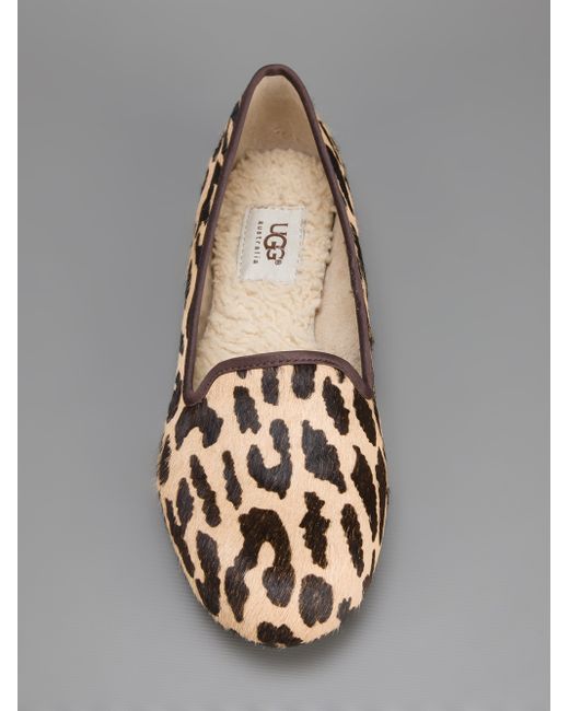 ugg leopard loafers