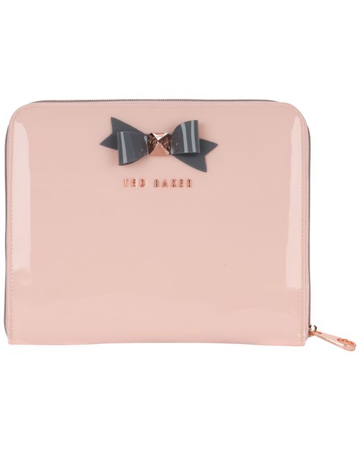 Ted Baker Pink Apcon Bow Pvc Tablet Case