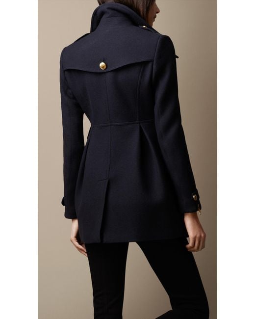 Fitted military hotsell coat