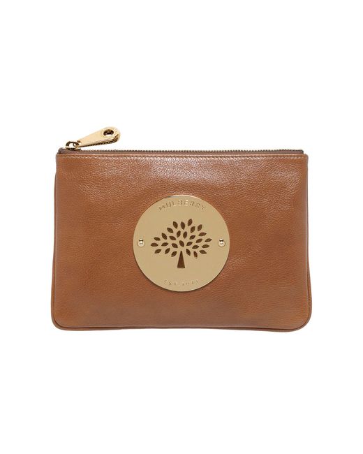 Mulberry Brown Daria Pouch