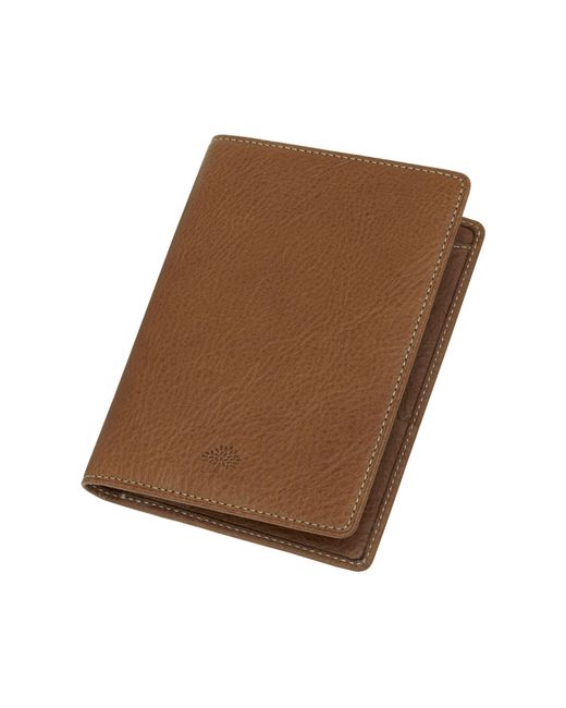 Mens Accessories Wallets and cardholders Harrods Grained Leather Passport Cover in Black for Men 