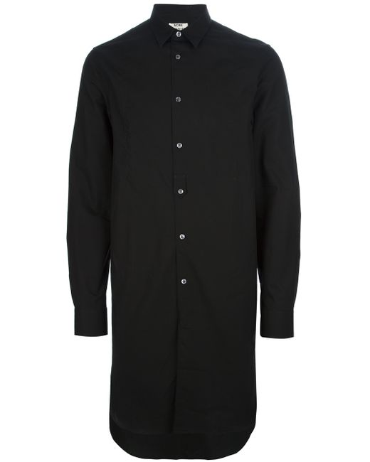 Acne Studios Black Jay Extra Long Shirt for men