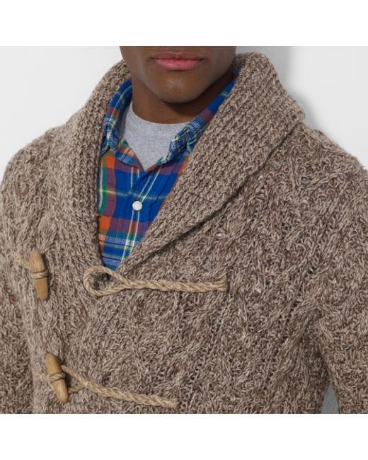 Toggle on sale cardigan mens