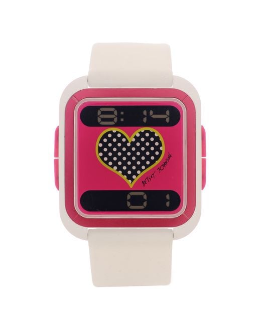 Betsey johnson digital watch discount