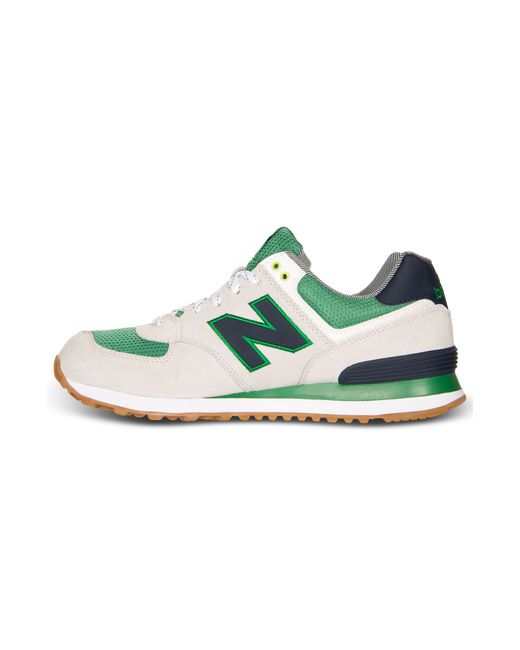 New Balance 574 Yacht Club Sneakers in Green for Men | Lyst