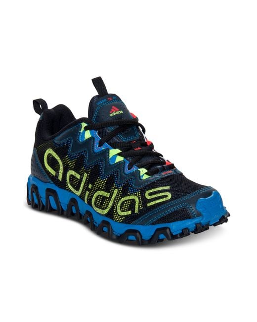 Adidas Blue Vigor 3 Trail Running Sneakers for men