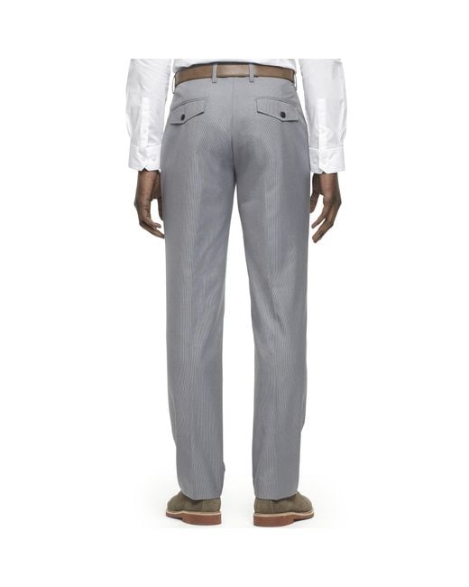 Kenneth Cole Back Flap Pocket Pants in Gray for Men