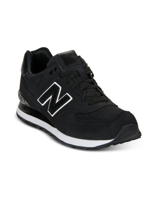 New Balance Black 574 Sneakers for men