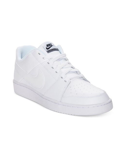 Nike Backboard Low Casual Sneakers in White for Men | Lyst