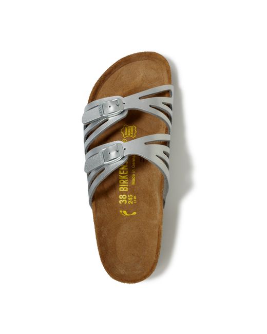 Birkenstock Granada Sandals in Metallic | Lyst