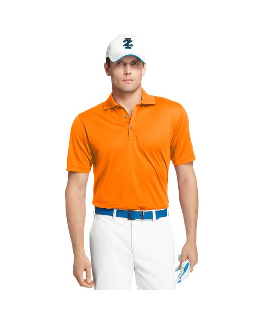 Izod Golf Shirt Uv Wicking Performance 