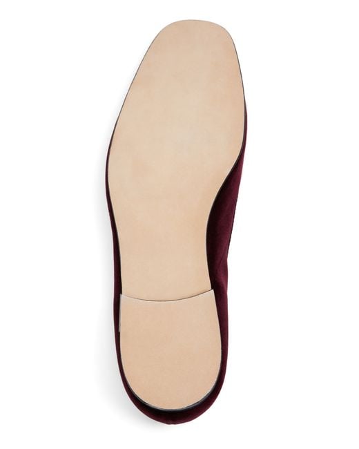 Brooks brothers Velvet Slippers in Purple for Men Save 17 Lyst