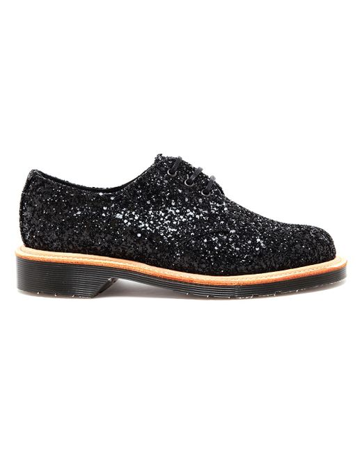 Dr. Martens Lester Glitter Brogues in Black | Lyst UK