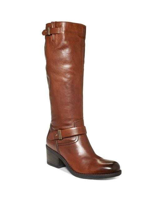 Clarks Mojita Crush Tall Boots in Brown | Lyst