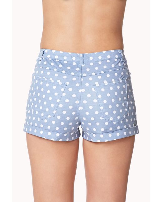 Forever 21 Darling Polka Dot Shorts in 