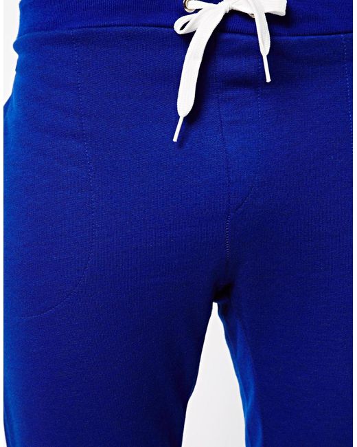 Native Youth Royal Blue Joggers for Men 