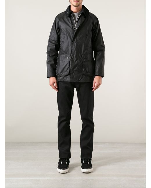 Barbour Sl Bedale Jacket in Black for Men | Lyst