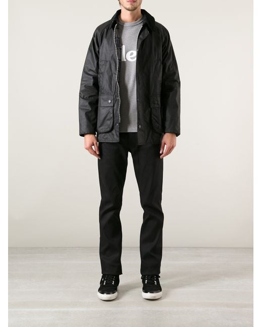 Barbour Sl Bedale Jacket in Black for Men | Lyst