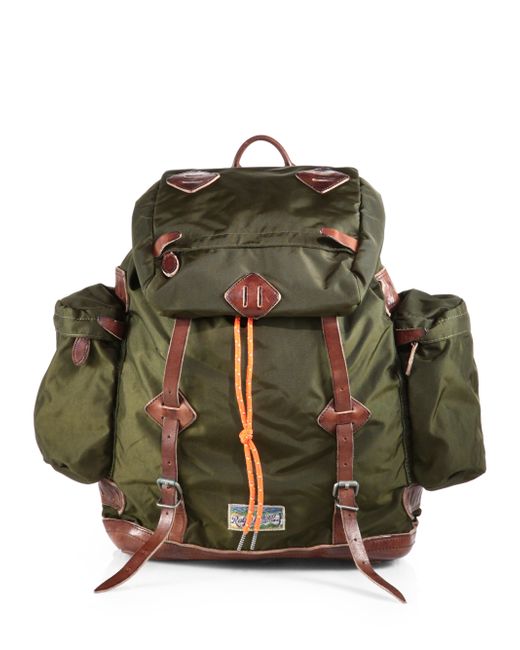 Polo Ralph Lauren Yosemite Backpack in Green for Men | Lyst