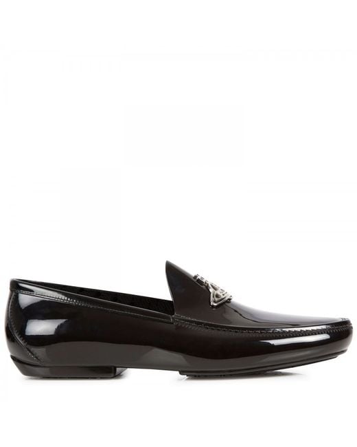 Vivienne Westwood Black Rubber Loafers for men