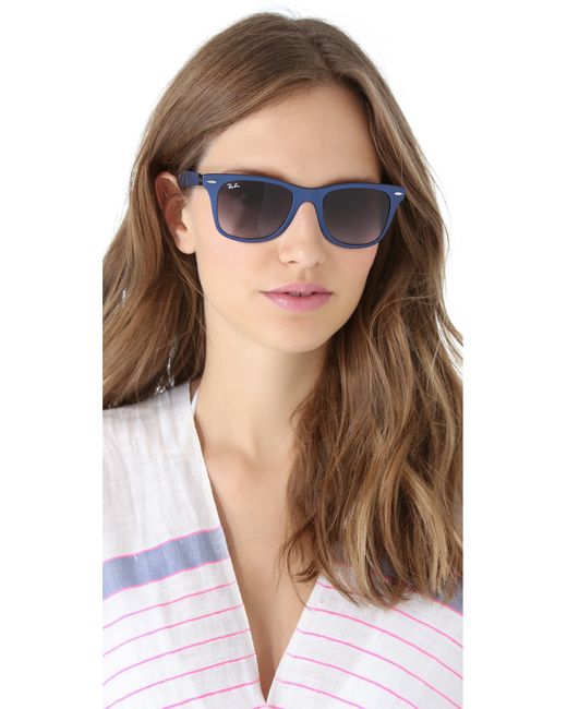 Wayfarer blue gradient sale