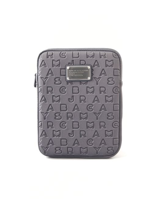 Marc By Marc Jacobs Gray Dreamy Logo Neoprene Tablet Case