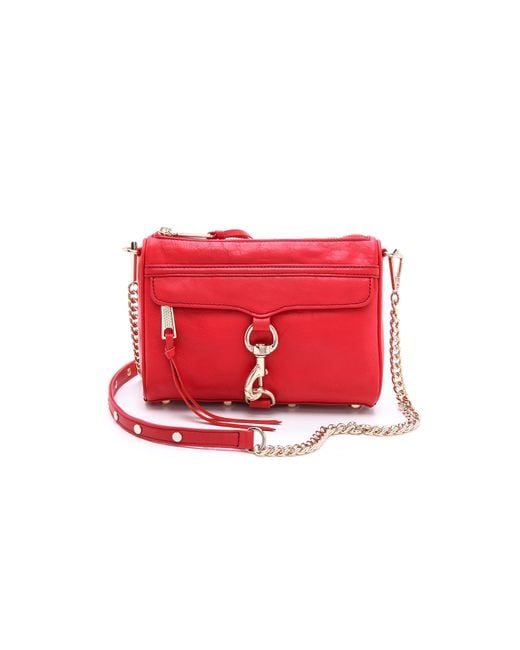 Rebecca Minkoff Red Mini Mac Bag