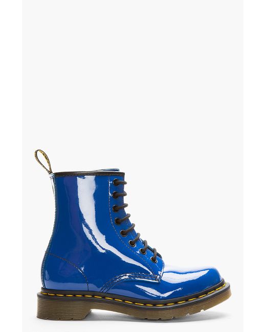 Royal blue shop doc martens