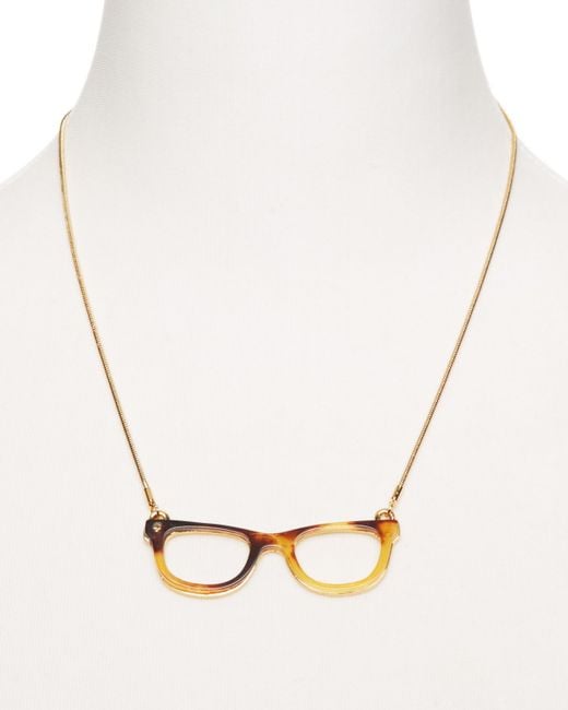 Kate Spade Goreski Glasses Pendant 