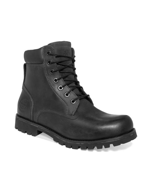 Timberland Black Earthkeepers Rugged 6 Waterproof Boots for men