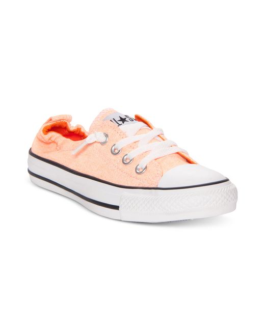 Converse Orange Chuck Taylor Shoreline Casual Sneakers