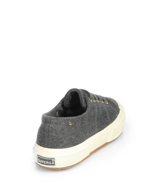 Superga Cashmere Lowtop Sneakers in Charcoal (Gray) | Lyst