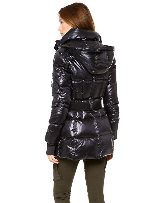 Sam. New Soho Down Coat in Black | Lyst 