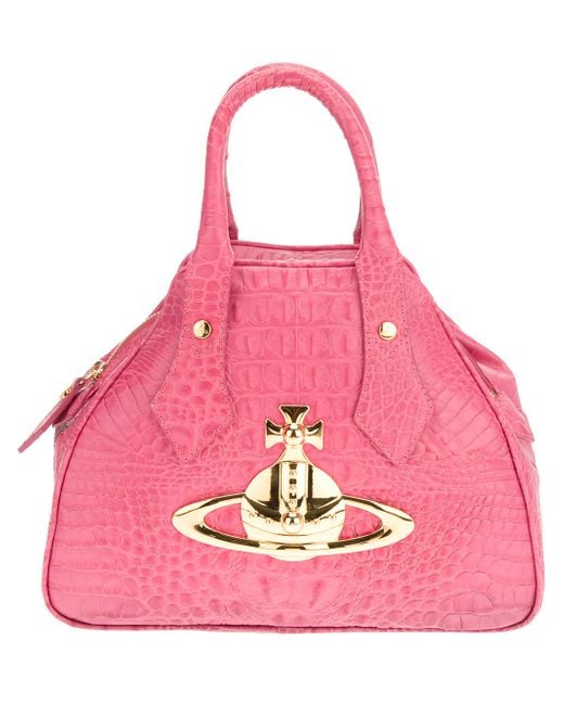 Vivienne Westwood Chancery Bowling Bag in Pink