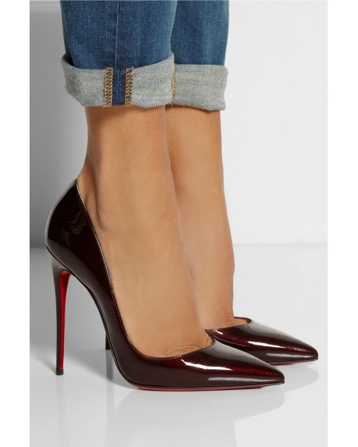So kate 120 shop patent leather pumps