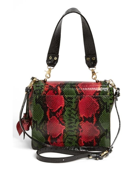 Brahmin Mimosa Leather Crossbody Bag in Multicolor (Black) Lyst