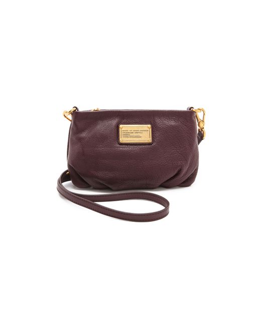 Marc By Marc Jacobs Classic Q Percy Cross Body Bag in Brown | Lyst