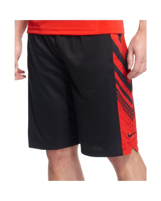 Nike Black Sequalizer Basketball Shorts for men