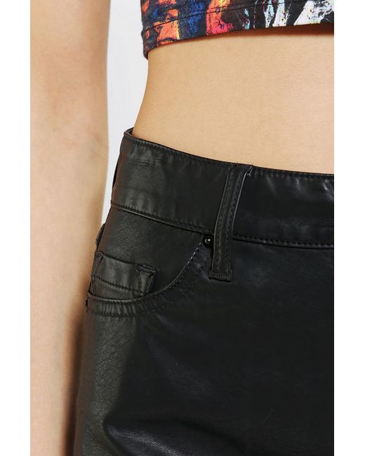 bdg leather pants