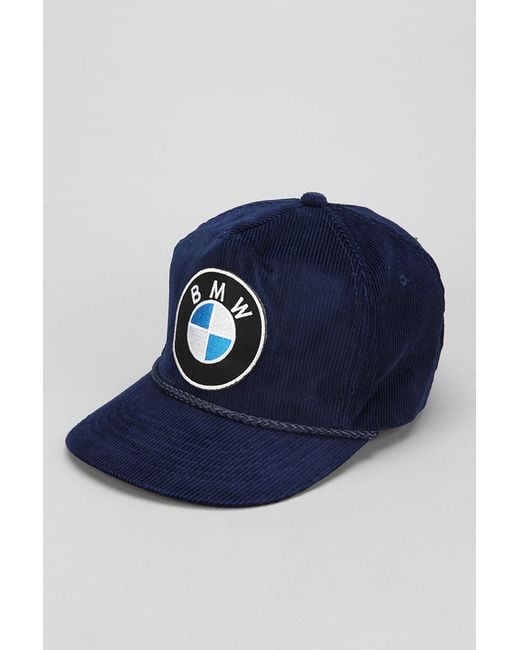 Urban Renewal Bmw Hat in Blue for Men 