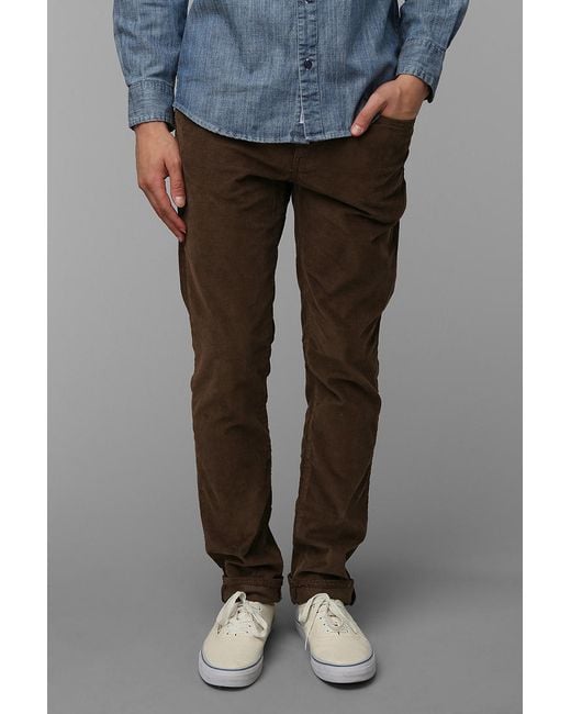 Urban Outfitters Levis 511 Corduroy Pant in Brown for Men | Lyst