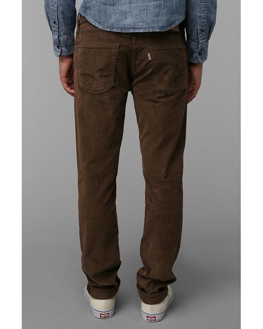 Urban Outfitters Brown Levis 511 Corduroy Pant for men